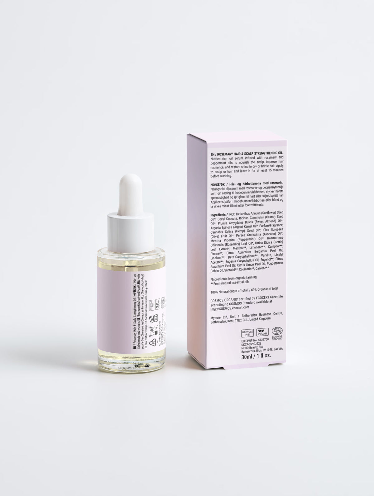 Rosemary Hair & Scalp Strengthening Oil